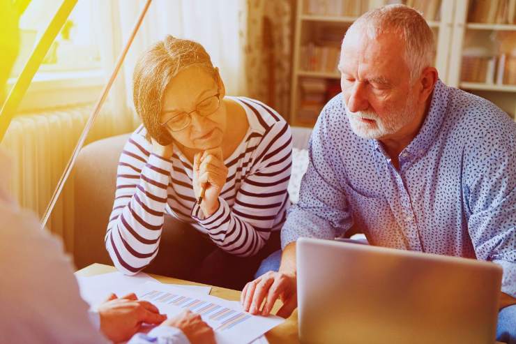 Coppia di pensionati