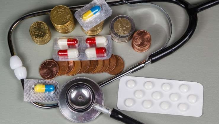 medicinale stetoscopio monete euro