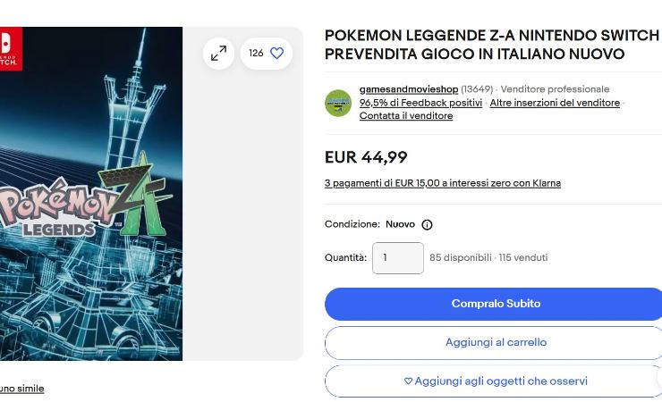 leggende pokémon z-a