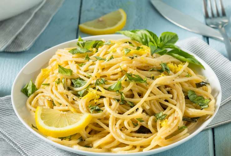 Spaghetti al limone