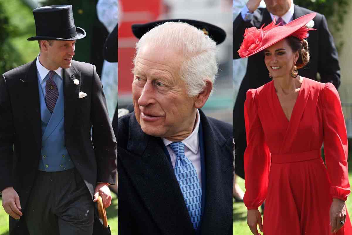 William, Carlo e Kate 